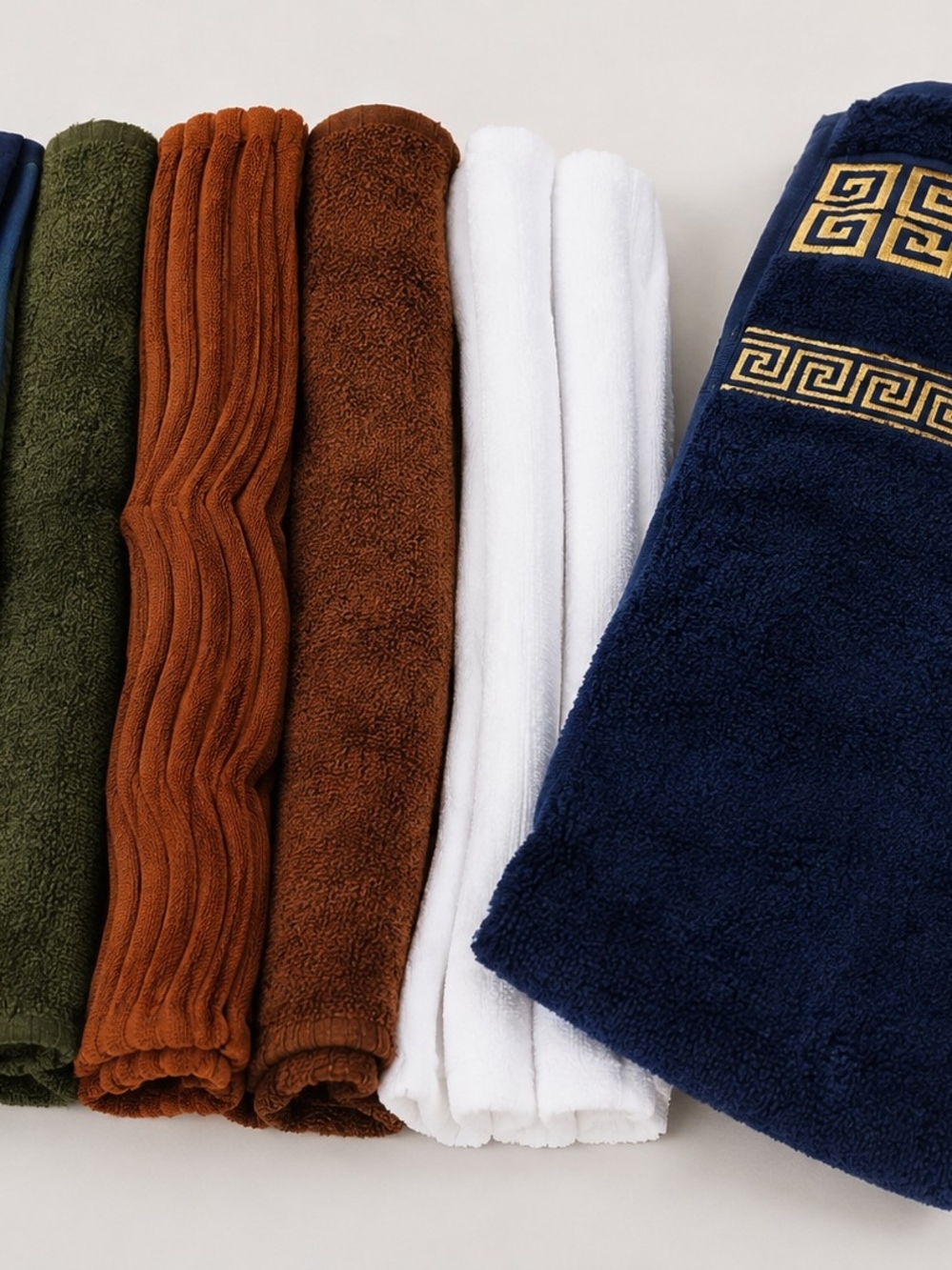 Men's Plush Boxer Briefs - Navy, White, Brown, Olive